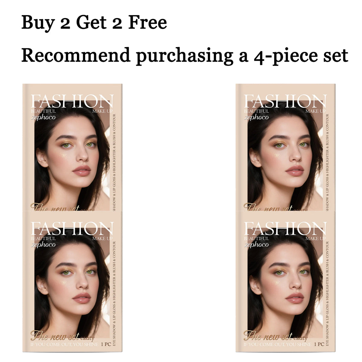 Zephoco Natural Face Makeup Set Long Lasting Beauty Kit