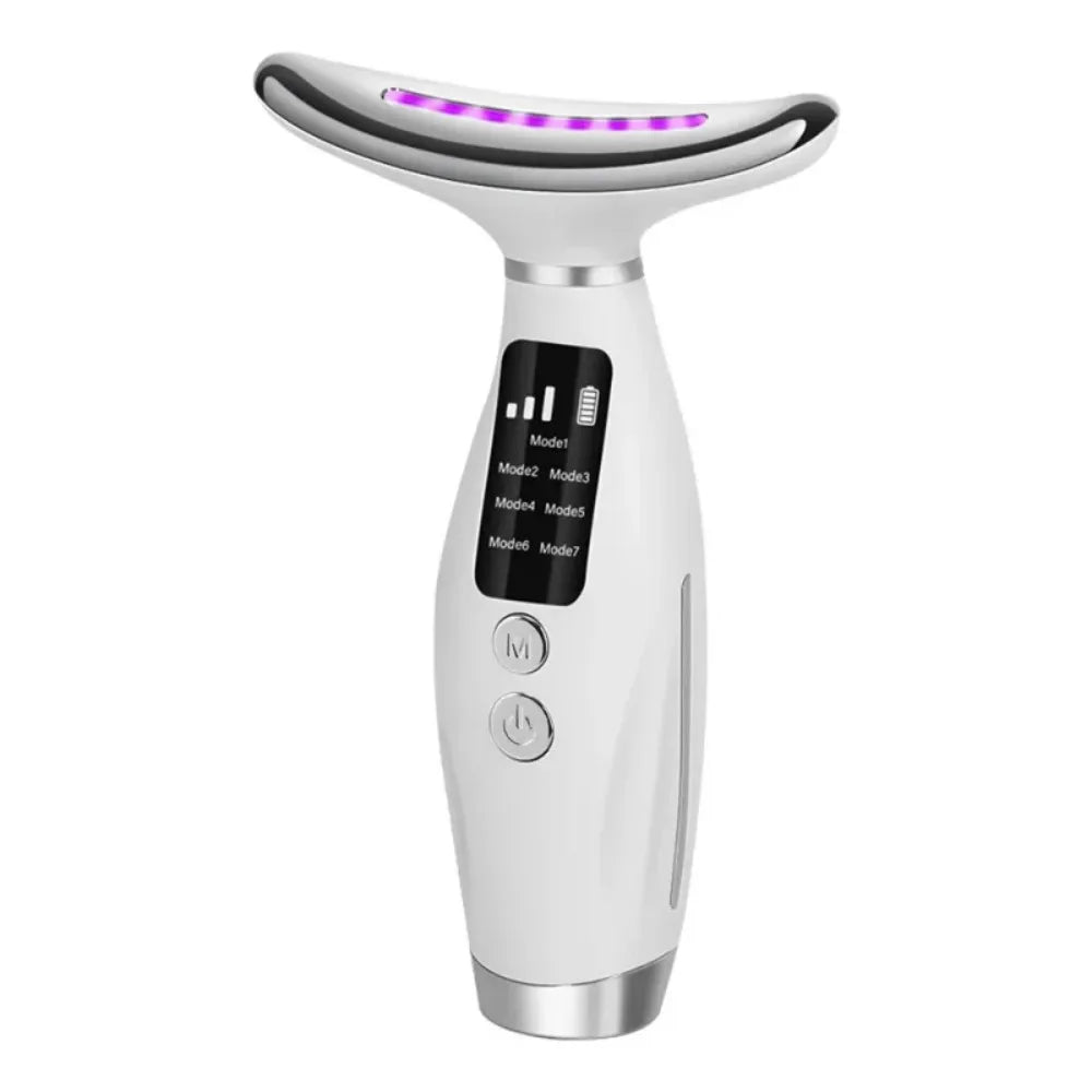 Hailicare LED Facial Massager With Heating Vibration Therapy