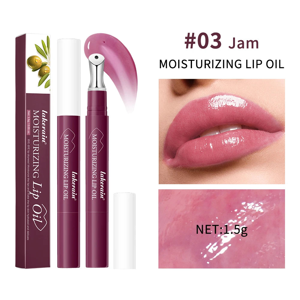 Moisturizing Plumping Lip Oil Remove Sloughed Off Lip Skin Long Lasting Glass Shiny Finish Lip Care Gloss Nourishing Lips Beauty Makeup