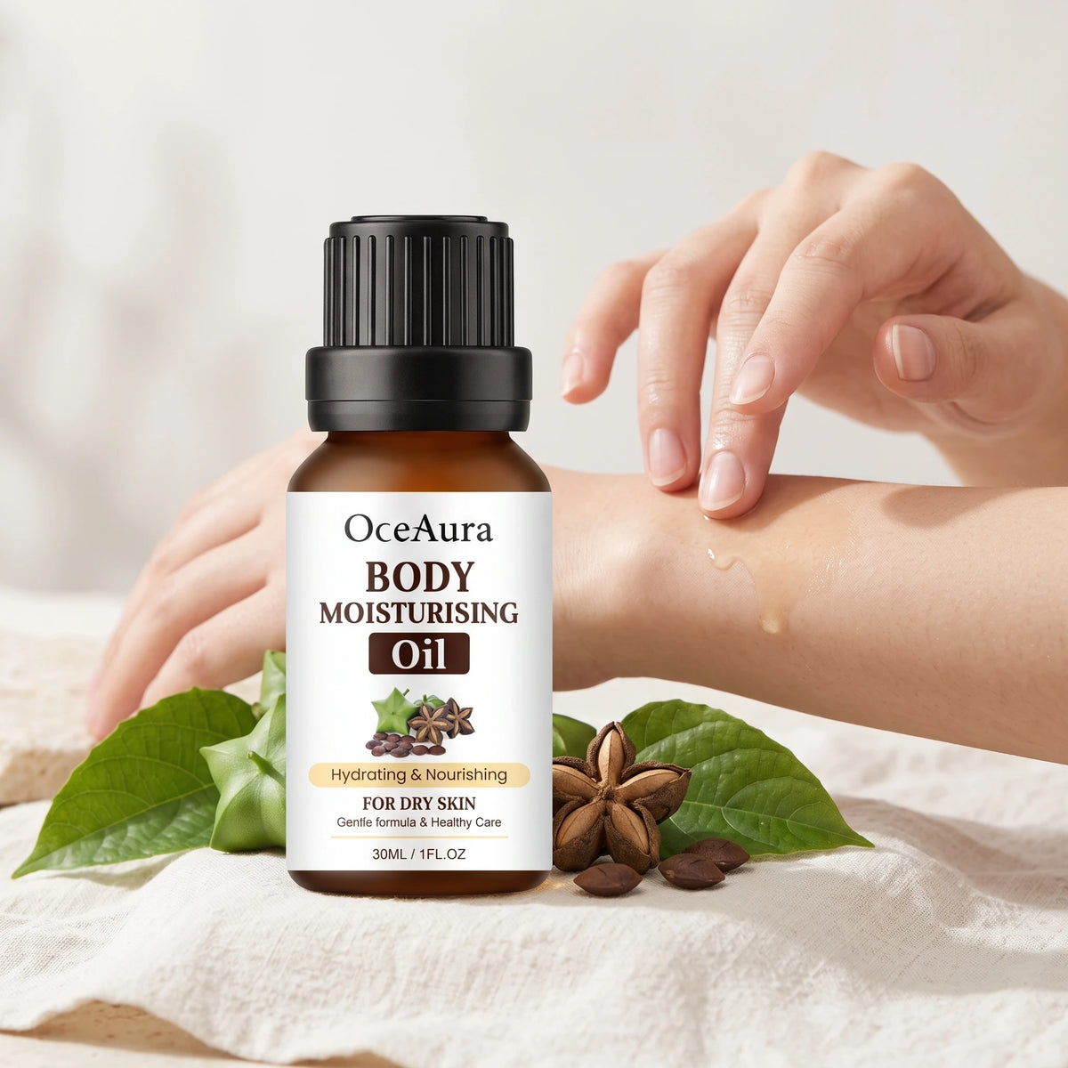 Gentle Moisturizing Body Essence Oil For Smooth And Glowing Skin