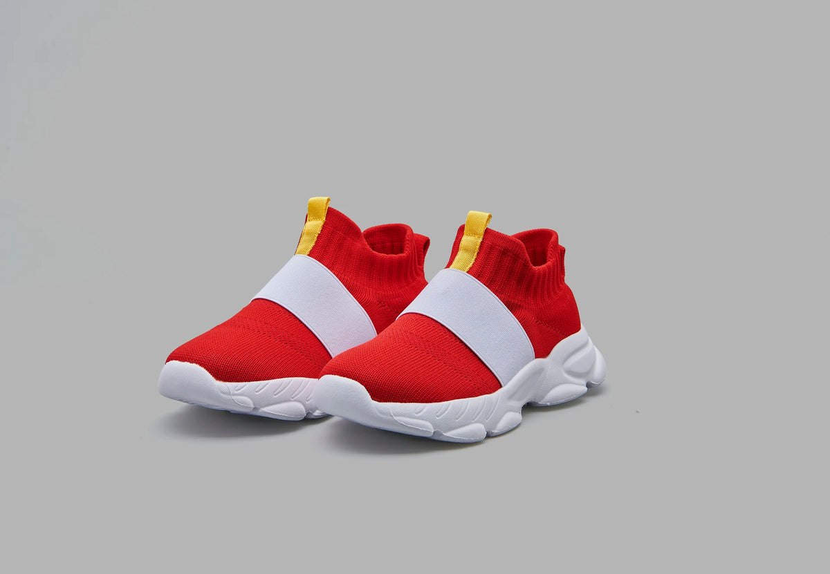 Sonic Shoes For Boys Kids Zapatos De Sonic Red Tenis Cartoon Anime Zapatillas Sonic Shoes