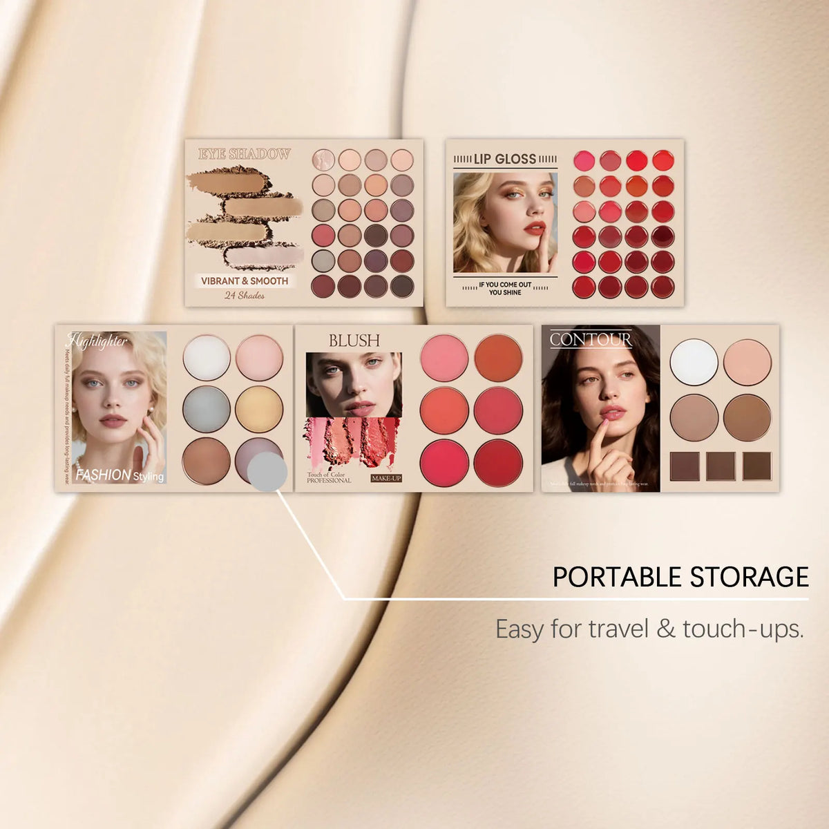 Zephoco Natural Face Makeup Set Long Lasting Beauty Kit