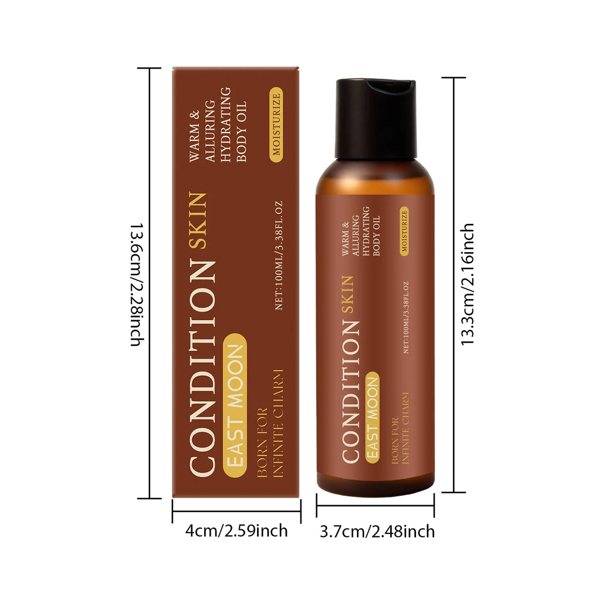 Men Gentle Moisturizing Body Essence Oil Soft And Smooth Skin