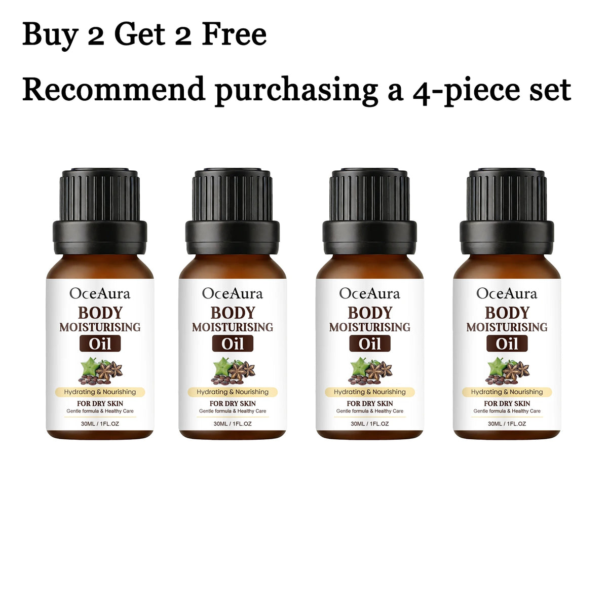 Gentle Moisturizing Body Essence Oil For Smooth And Glowing Skin