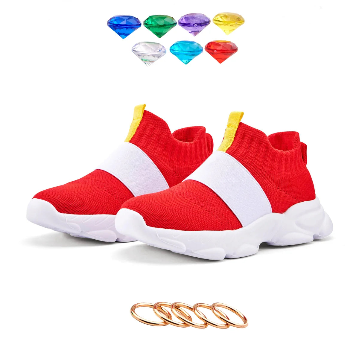 Sonic Shoes For Boys Kids Zapatos De Sonic Red Tenis Cartoon Anime Zapatillas Sonic Shoes