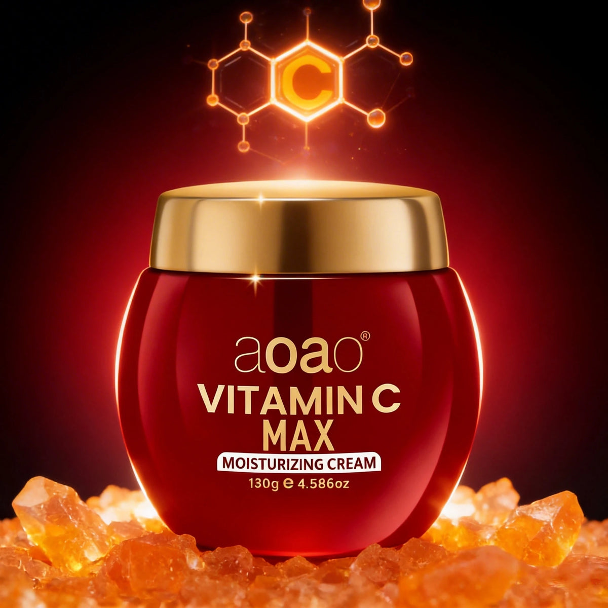 Aoao Vitamin C Brightening And Hydrating Face Cream Daily Moisturizer