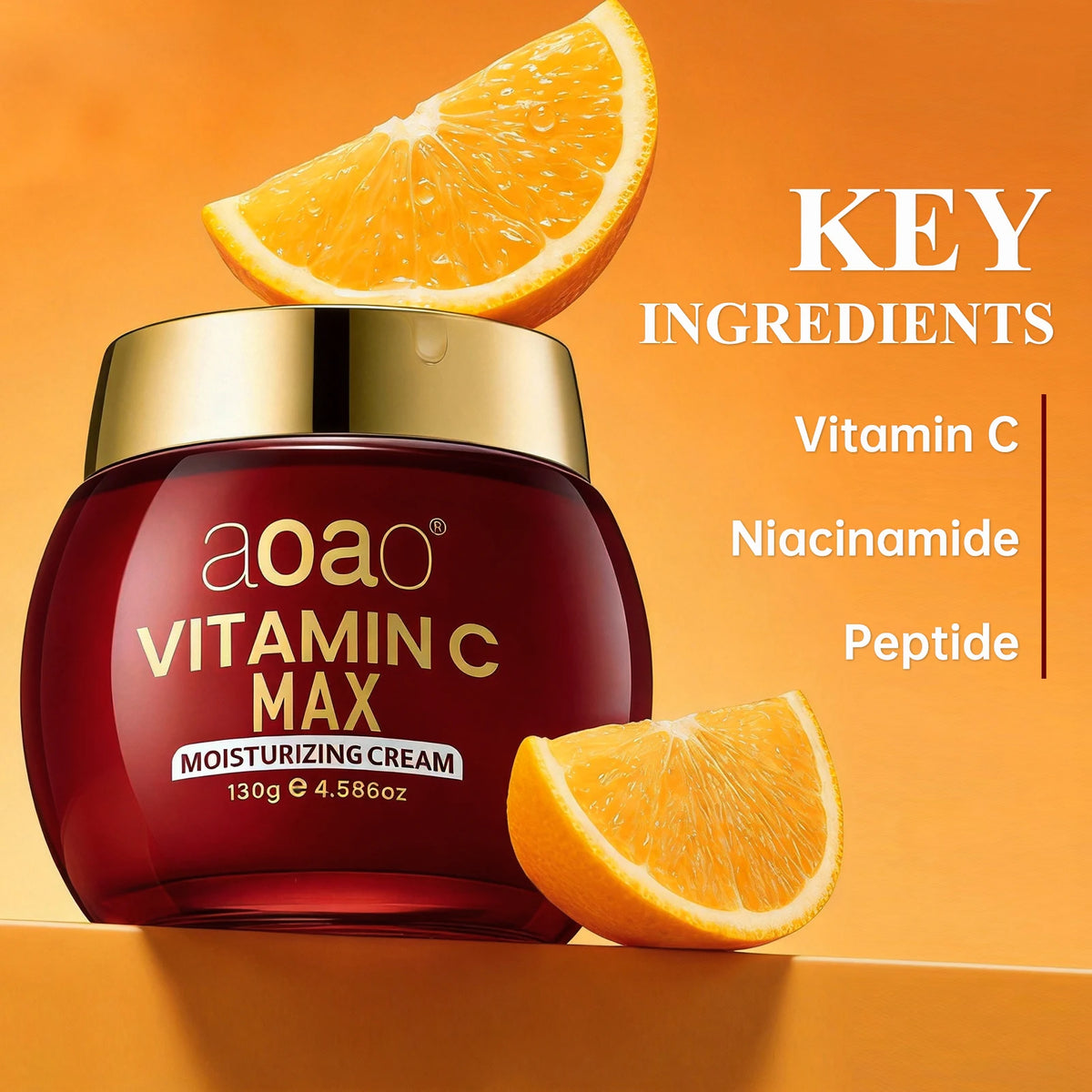 Aoao Vitamin C Brightening And Hydrating Face Cream Daily Moisturizer