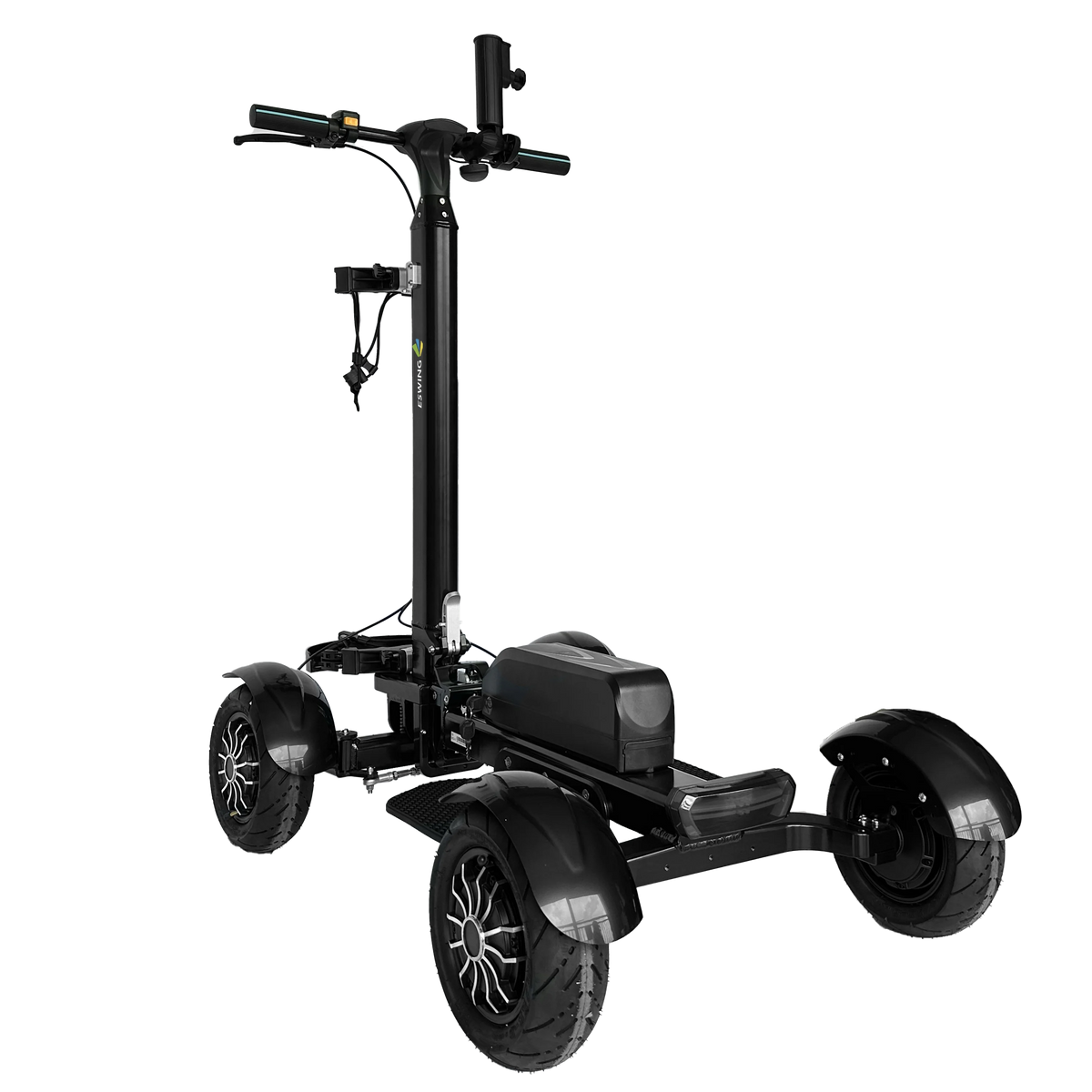 AESWGOF Electric Golf Cart Scooter 2400W Foldable 18 Hole