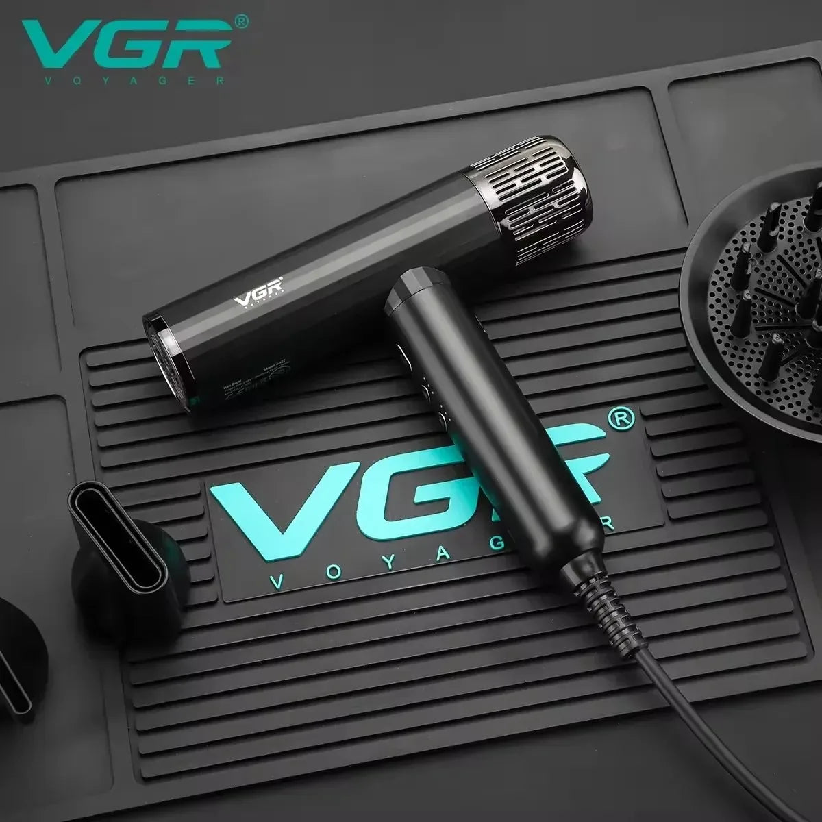 VGR Professional Hair Dryer With Negative Ion Brushless Motor