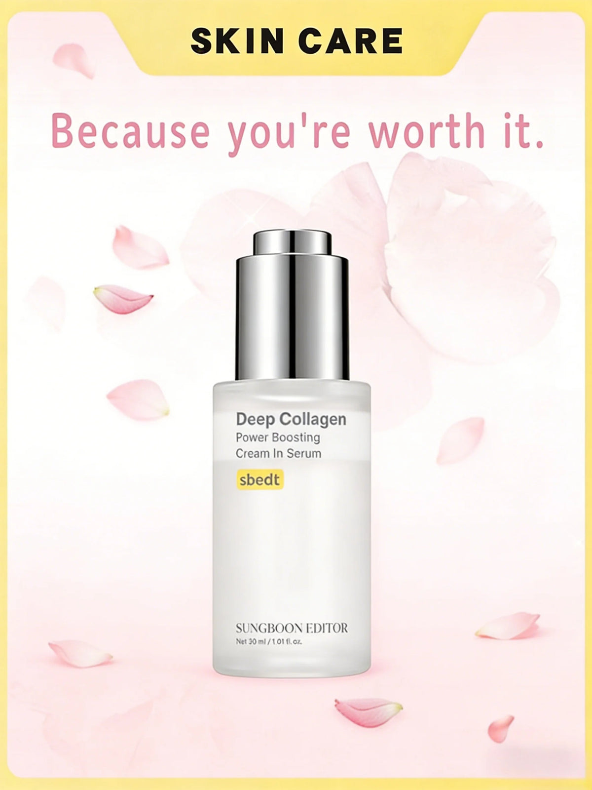 Deep Collagen Wrinkle Filler Serum Infused With Niacinamide