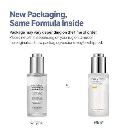 Deep Collagen Wrinkle Filler Serum Infused With Niacinamide