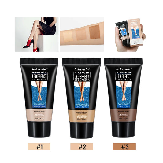 Sun Kissed Fake Tan Body Foundation Cream Waterproof Long Lasting Tanning Lotion Even Skin Tone Leg Makeup Moisturizing Body Bronzer Cosmetic