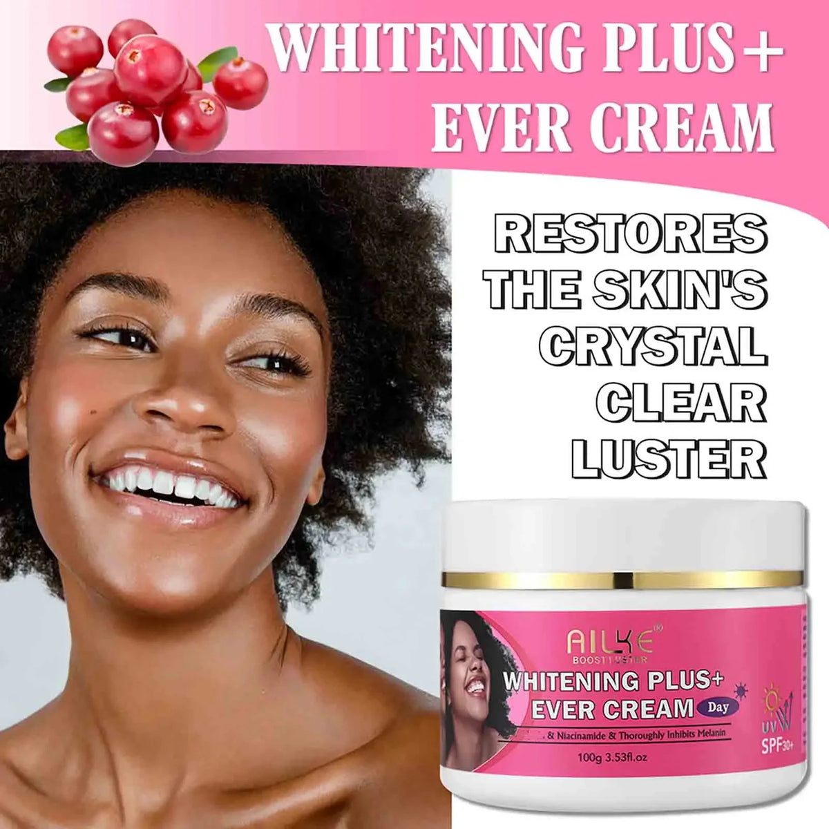 AILKE Natural Skin Brightening Cream Set For Dark Spots Treatment