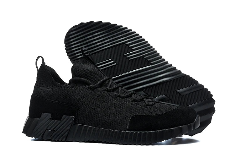 New Hot Spring Summer Outdoor Fashion Casual Patchwork Low-Top Sports Shoes Men Round Toe Lace-Up Thick Bottom Non-Slip Shoes