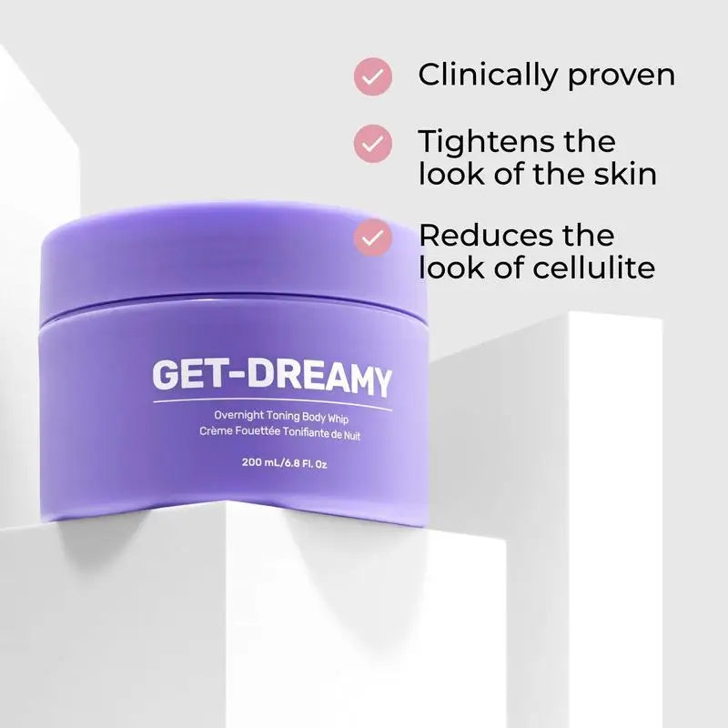 Premium Overnight Toning Body Cream For Moisturizing Firming Skin Care