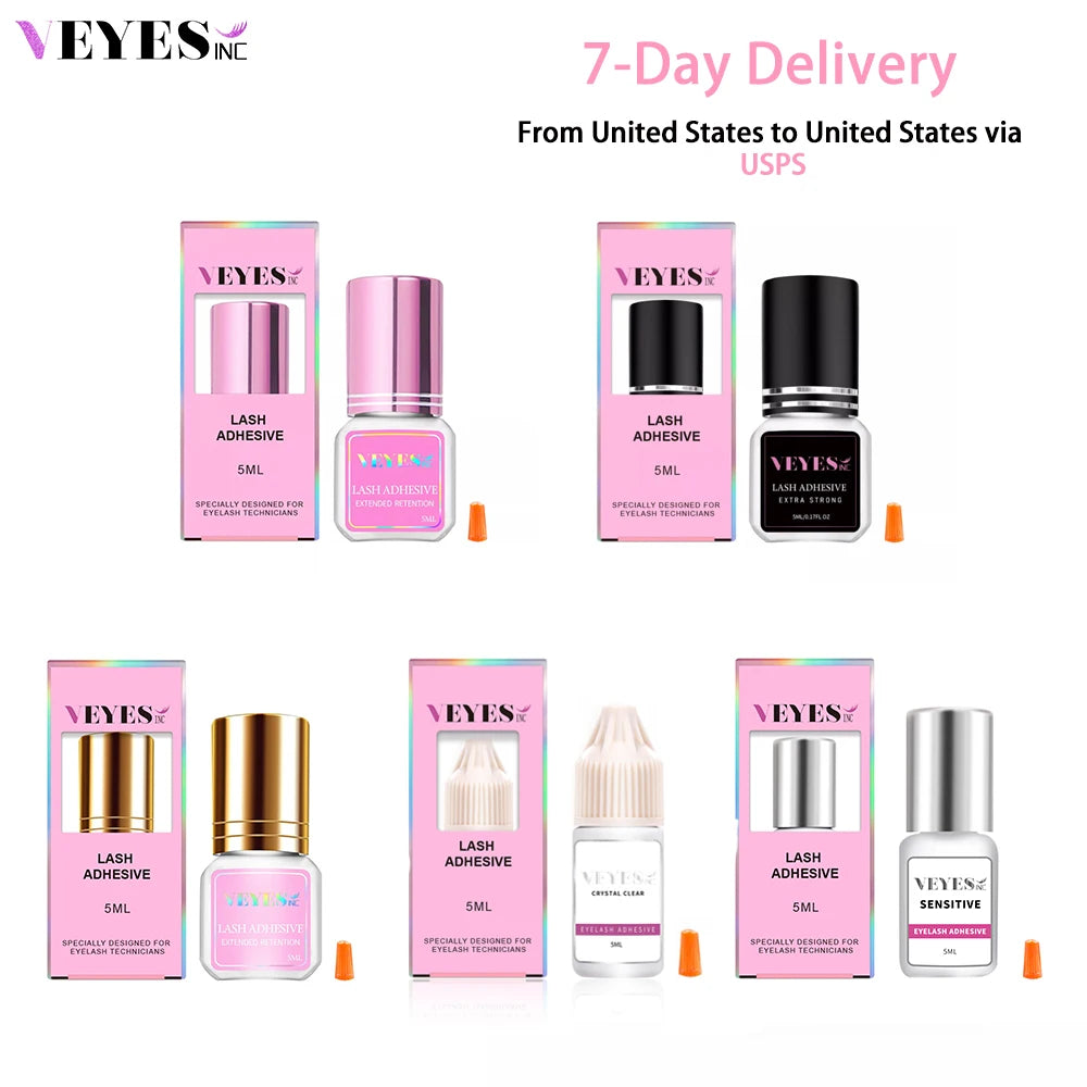 Veyes Inc Professional Fast Drying Eyelash Extensions Glue