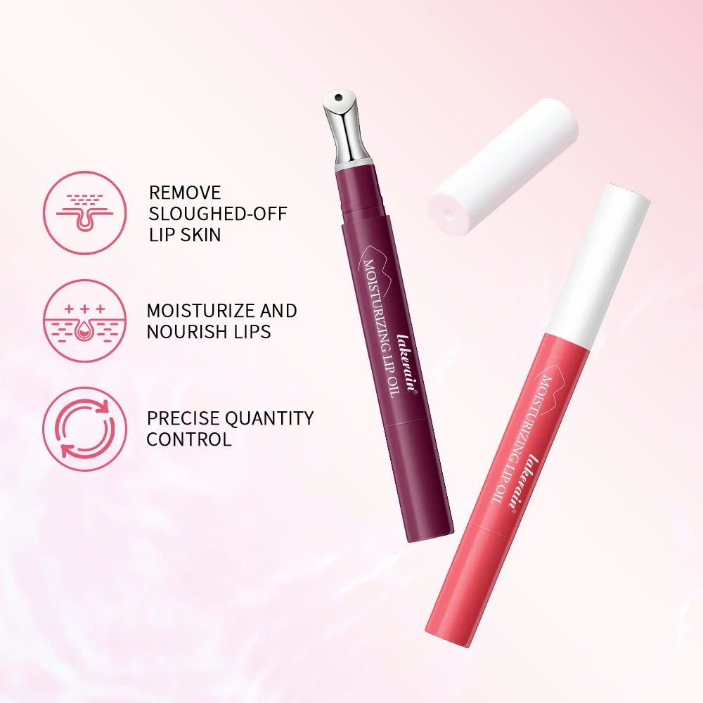 Moisturizing Plumping Lip Oil Remove Sloughed Off Lip Skin Long Lasting Glass Shiny Finish Lip Care Gloss Nourishing Lips Beauty Makeup