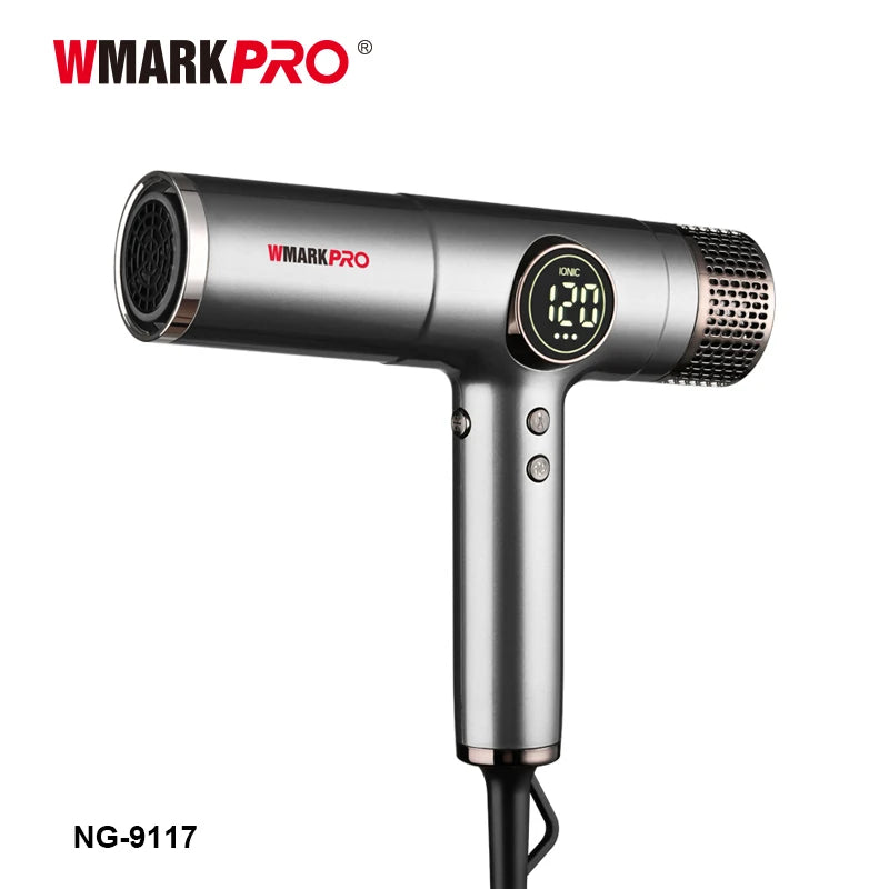 Wmark Professional Hair Dryer Featuring Negative Ion Bldc Motor