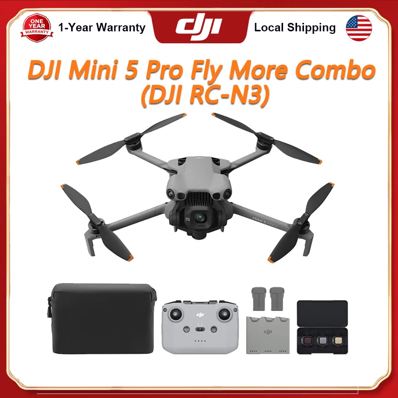 DJI Mini 5 Pro Camera Drone With 4K Video ActiveTrack