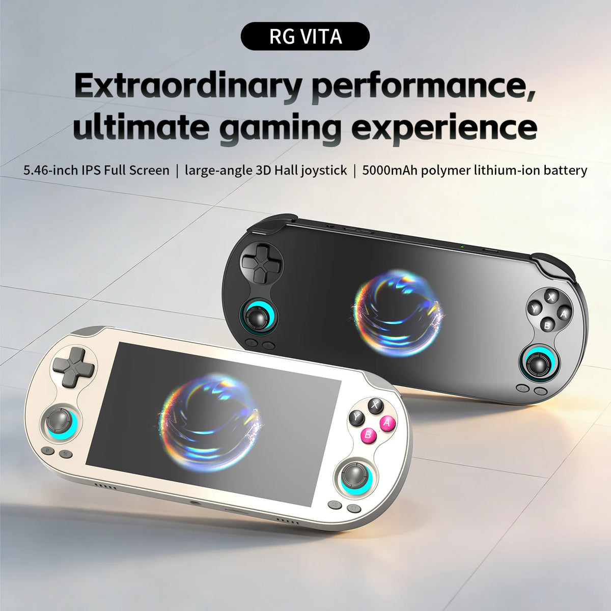 Anbernic Handheld Game Console With IPS Touchscreen And Long Battery Life