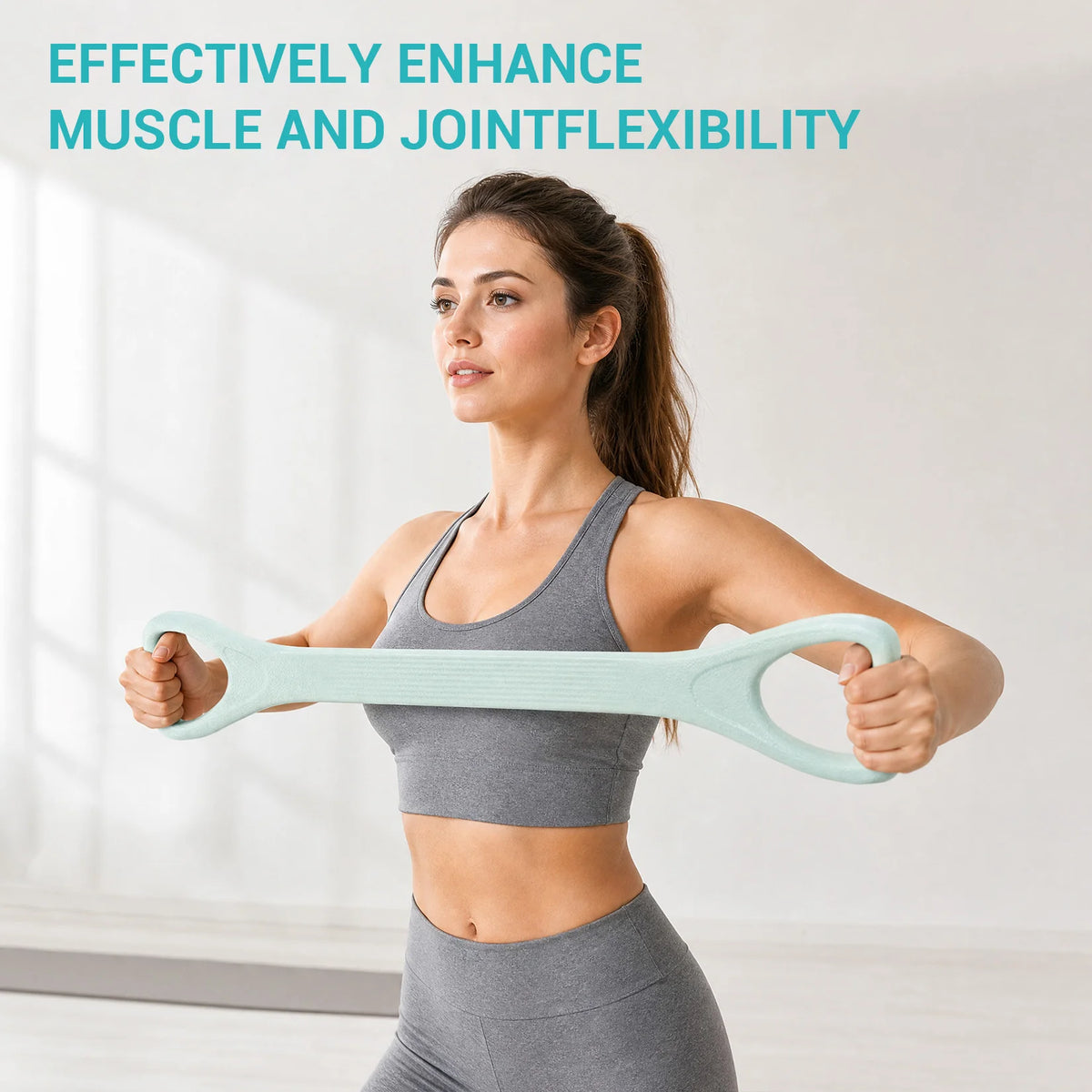 Pilates Training Set With Ring Bands Sliders And Toning Bar