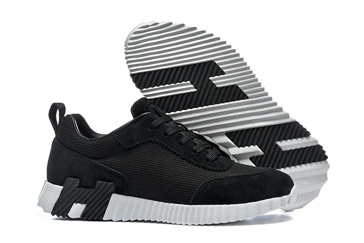 New Hot Spring Summer Outdoor Fashion Casual Patchwork Low-Top Sports Shoes Men Round Toe Lace-Up Thick Bottom Non-Slip Shoes