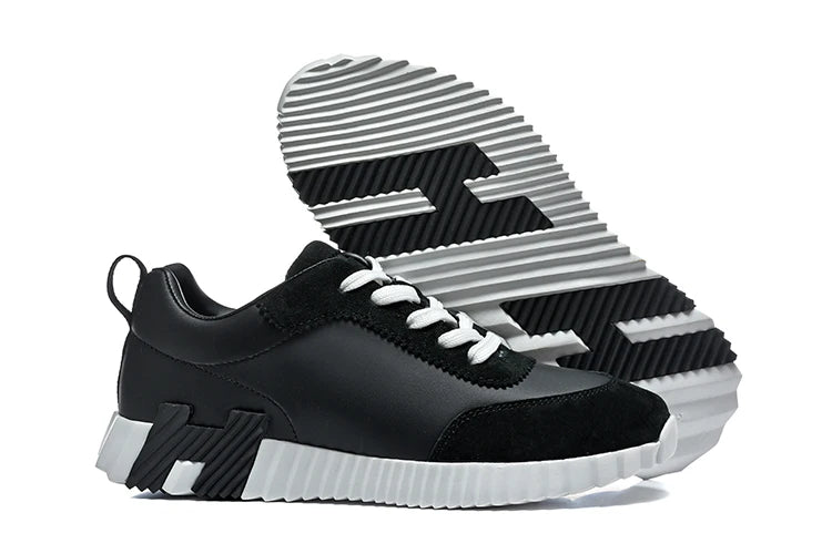 New Hot Spring Summer Outdoor Fashion Casual Patchwork Low-Top Sports Shoes Men Round Toe Lace-Up Thick Bottom Non-Slip Shoes
