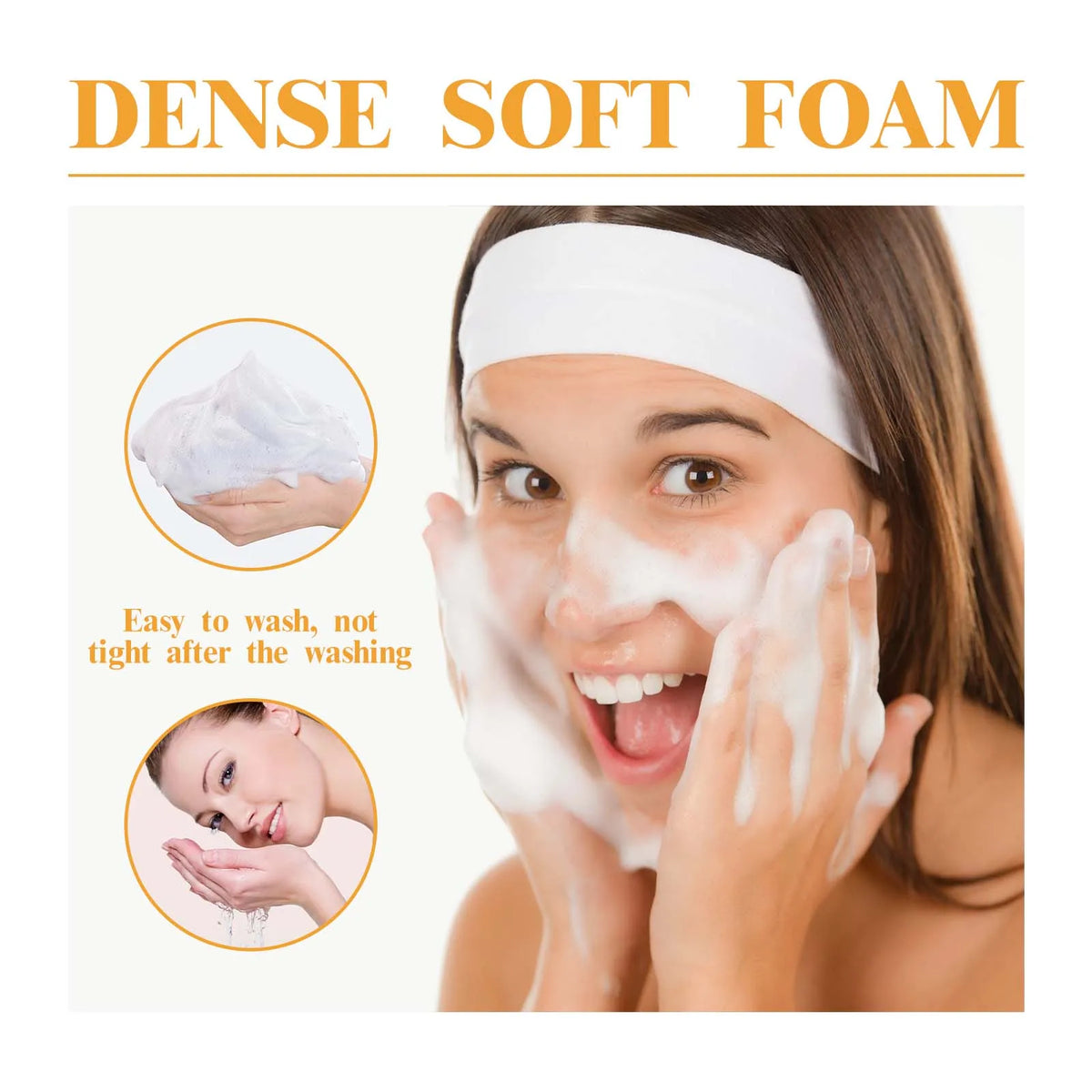 Hoygi Turmeric Brightening Foam Cleanser With Silicone Brush Rose Water