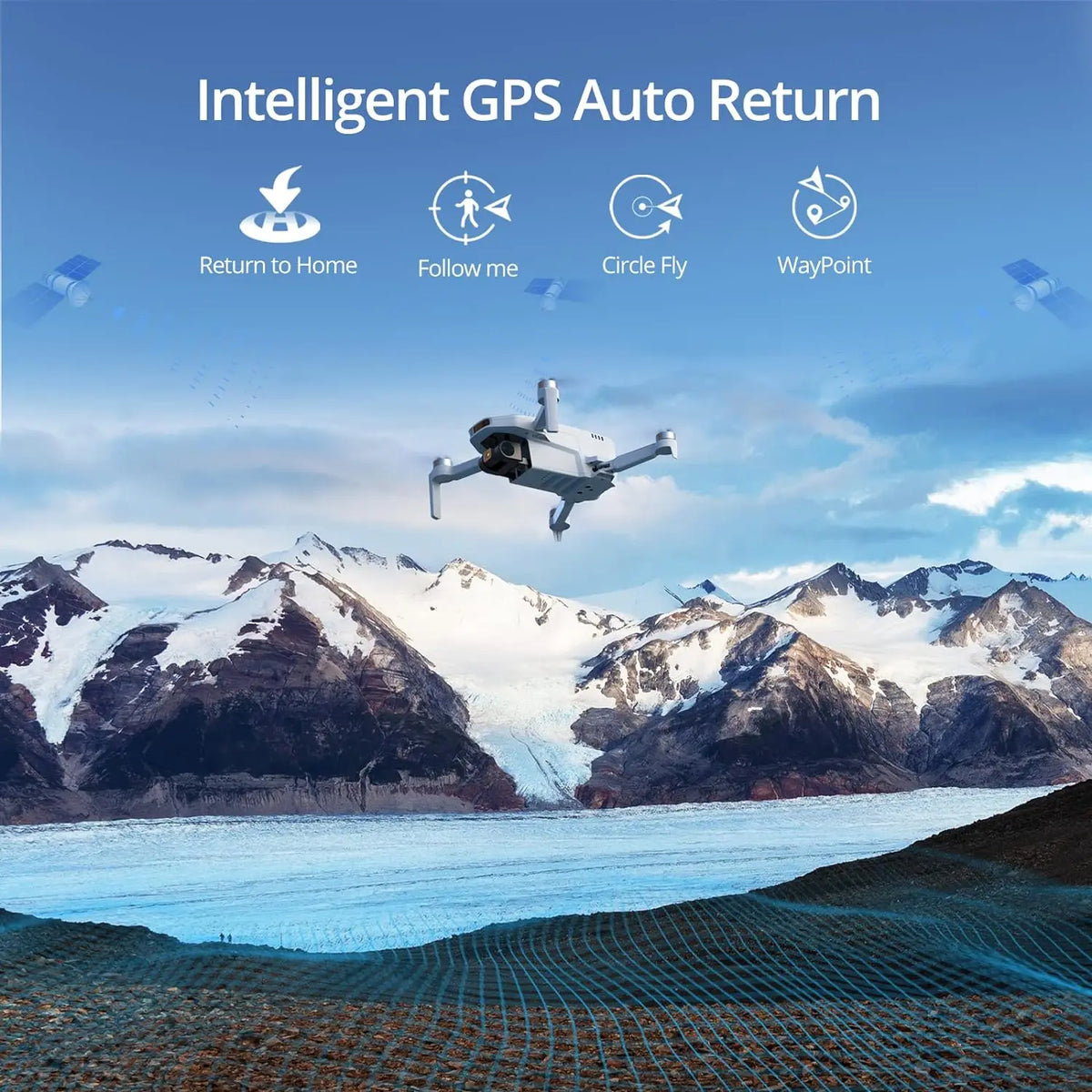 Potensic ATOM SE GPS Camera Drone With 4K Video Recording