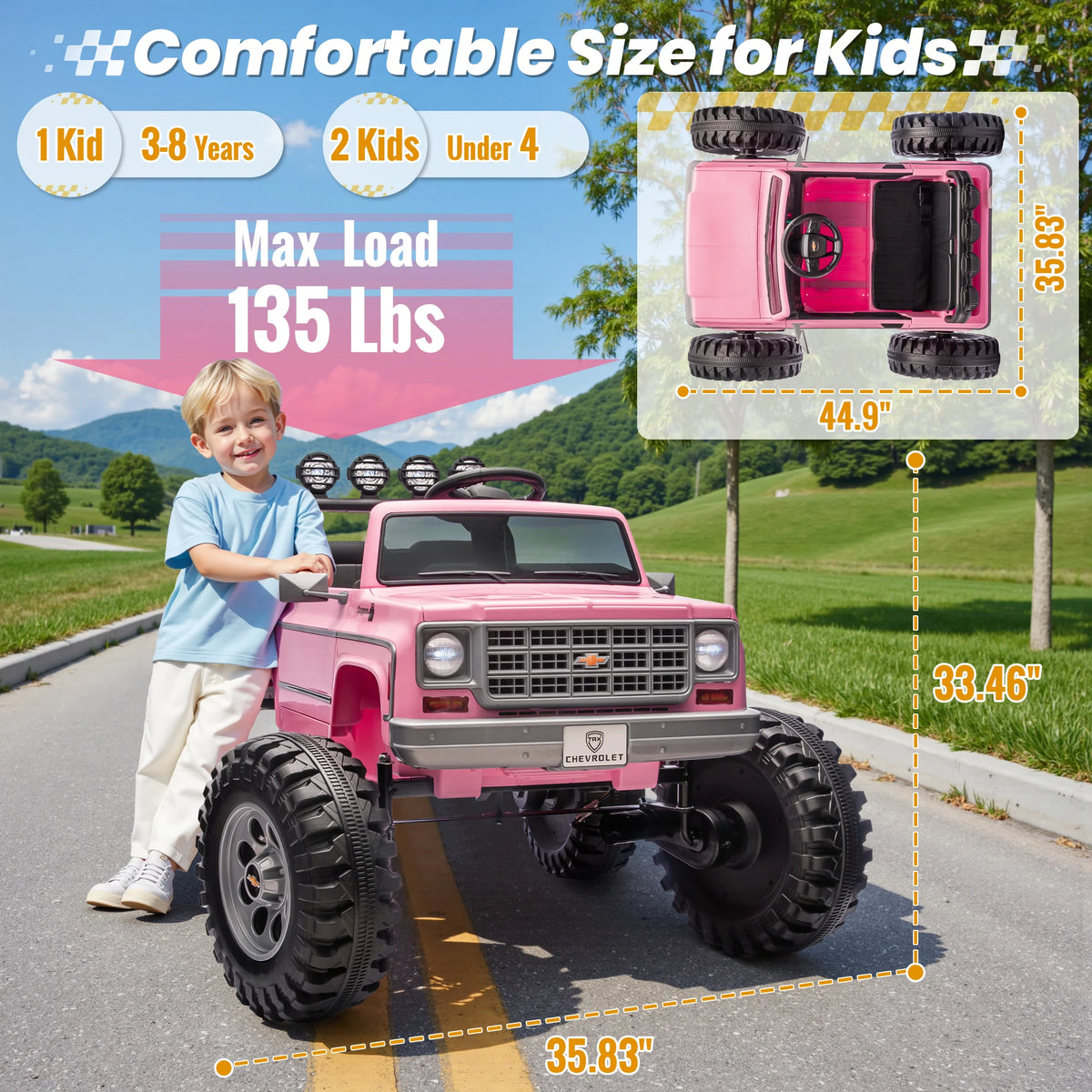 Joyracer 24V Kids Electric Ride On Car With Remote Control