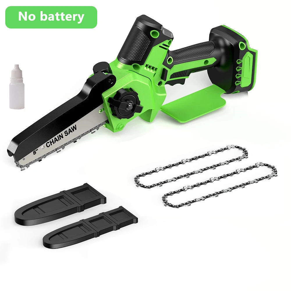 Taskstar Cordless Brushless Pruning Chain Saw for Garden Tree Trimming