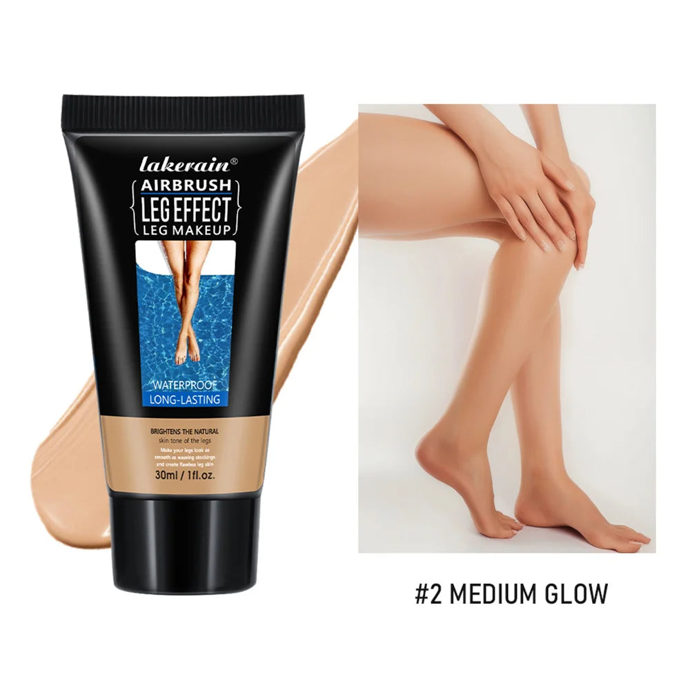 Sun Kissed Fake Tan Body Foundation Cream Waterproof Long Lasting Tanning Lotion Even Skin Tone Leg Makeup Moisturizing Body Bronzer Cosmetic