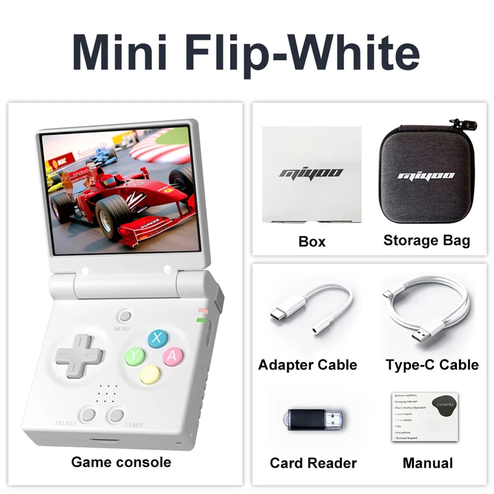 MIYOO Classic Mini Flip Retro Handheld Game Console