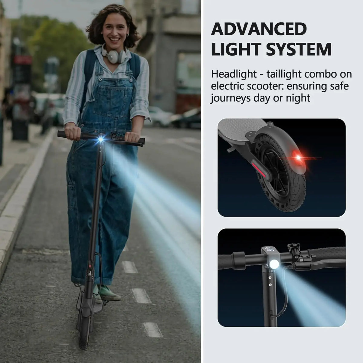 LADPED Folding Electric Scooter With 350W Motor For Urban Travel