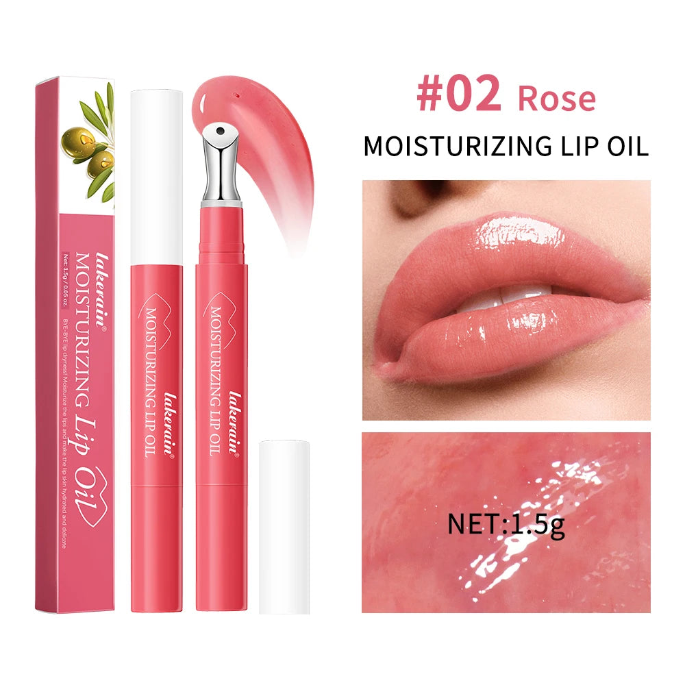 Moisturizing Plumping Lip Oil Remove Sloughed Off Lip Skin Long Lasting Glass Shiny Finish Lip Care Gloss Nourishing Lips Beauty Makeup