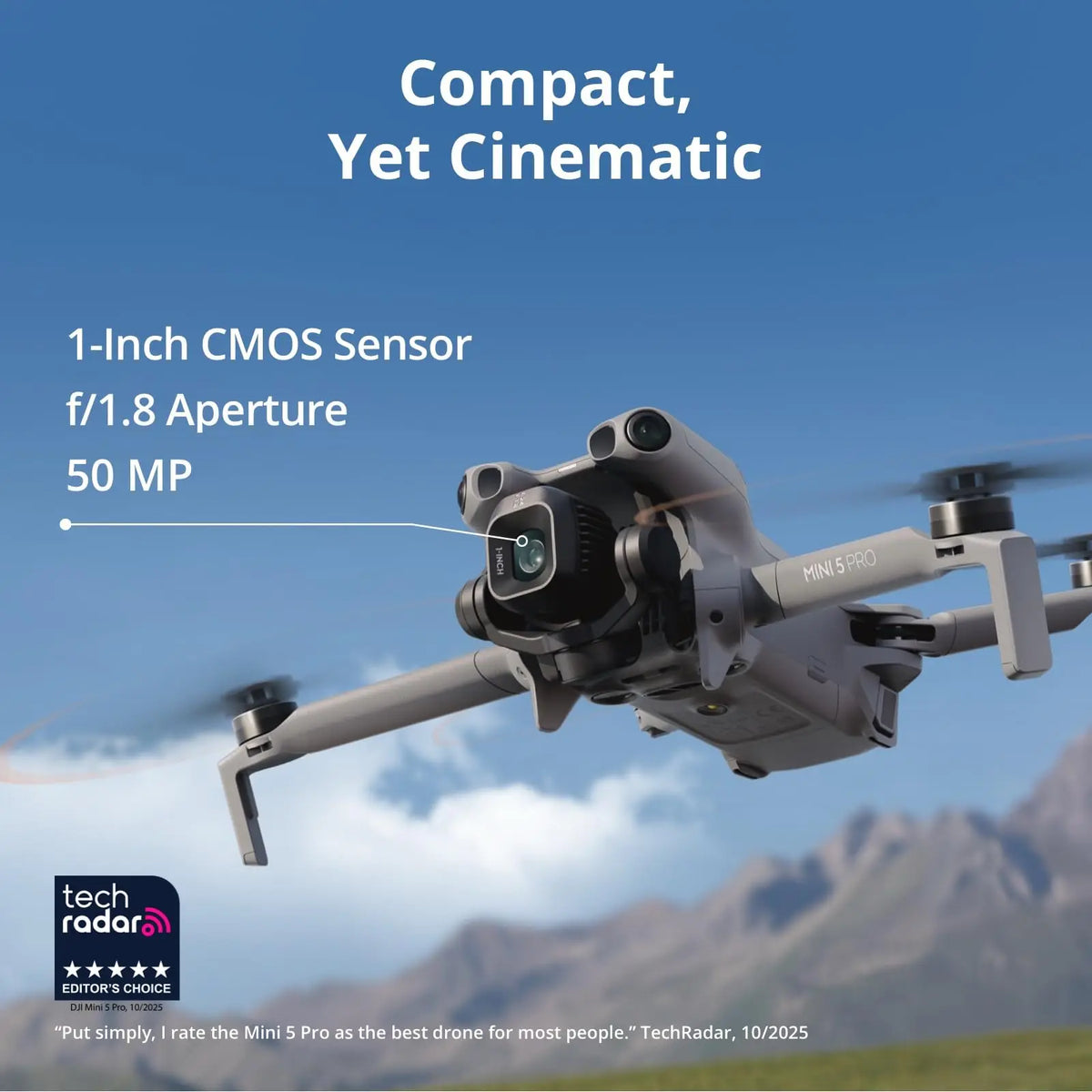DJI Mini 5 Pro Camera Drone With 4K Video ActiveTrack