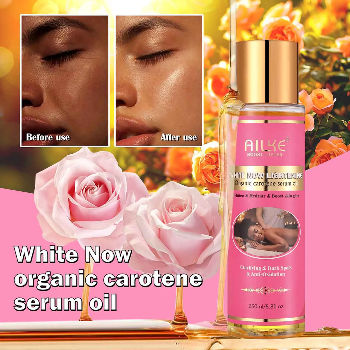 AILKE Natural Skin Brightening Cream Set For Dark Spots Treatment