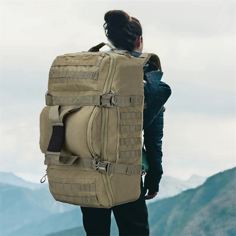 LQARMY Outdoor Tactical Polyester Hiking Travel Backpack