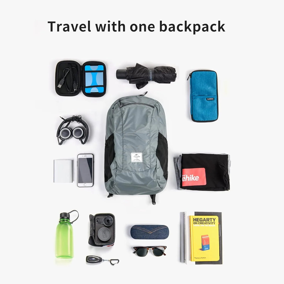 Naturehike Ultralight Waterproof Foldable Backpack For Outdoor Hiking