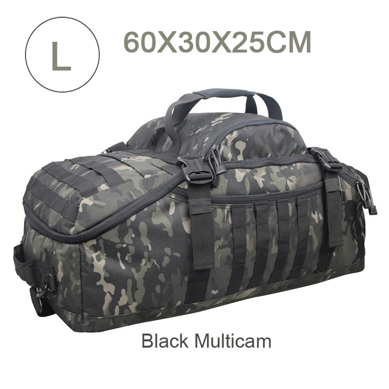 LQARMY Outdoor Tactical Polyester Hiking Travel Backpack
