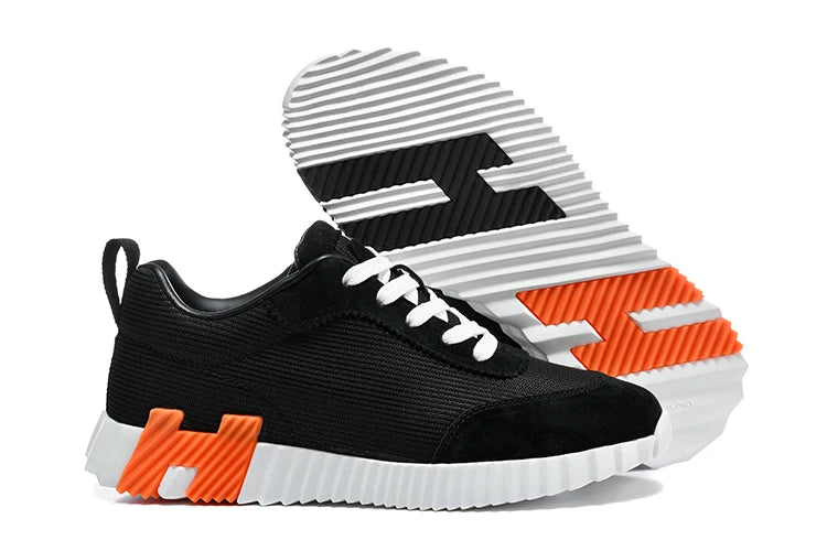New Hot Spring Summer Outdoor Fashion Casual Patchwork Low-Top Sports Shoes Men Round Toe Lace-Up Thick Bottom Non-Slip Shoes