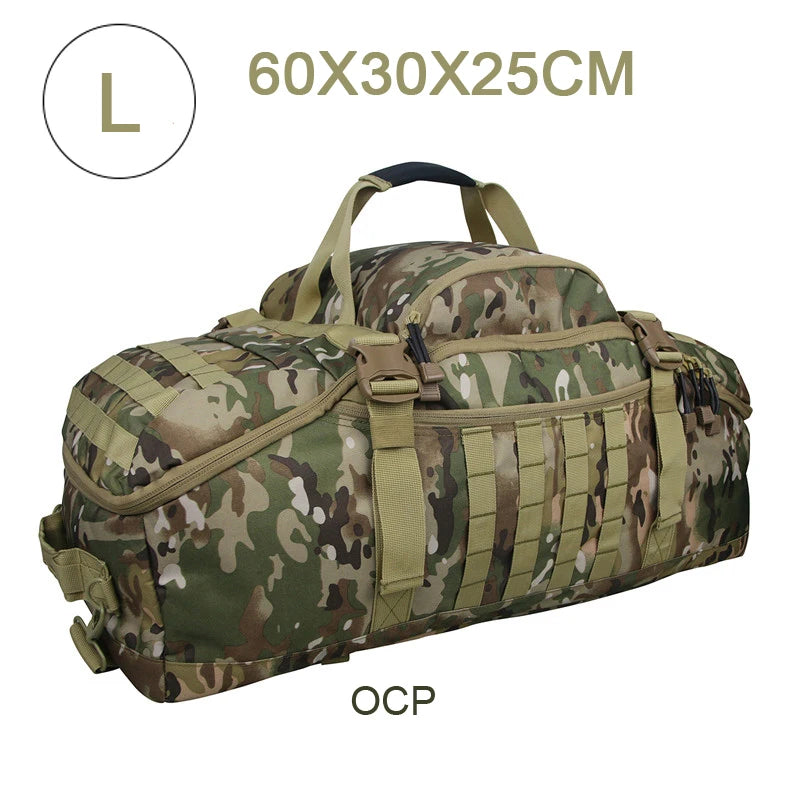 LQARMY Outdoor Tactical Polyester Hiking Travel Backpack