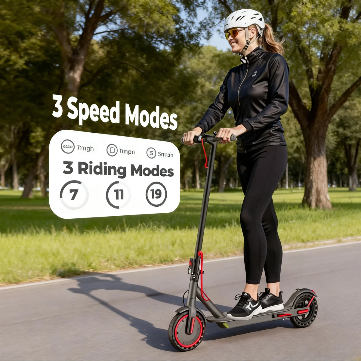 LADPED Folding Electric Scooter With 350W Motor For Urban Travel