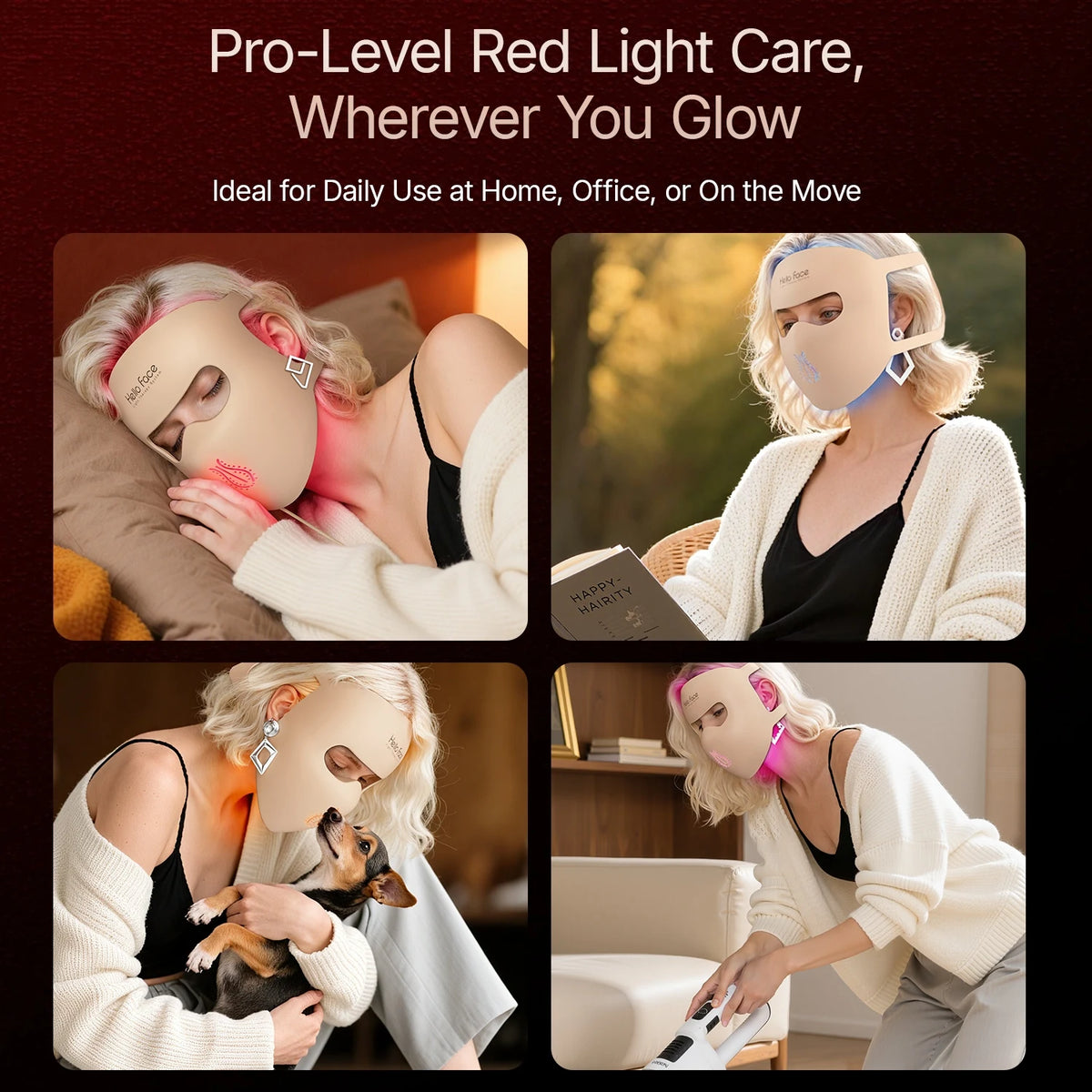 Hello Face M9 Microneedle Pen With M300 Led Mask Kit