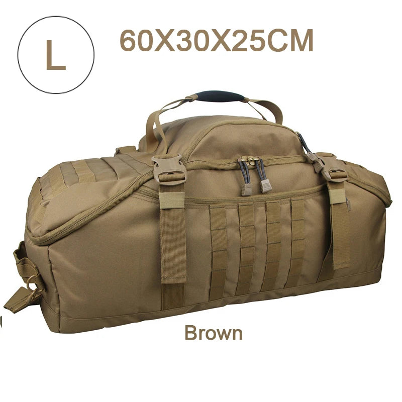 LQARMY Outdoor Tactical Polyester Hiking Travel Backpack