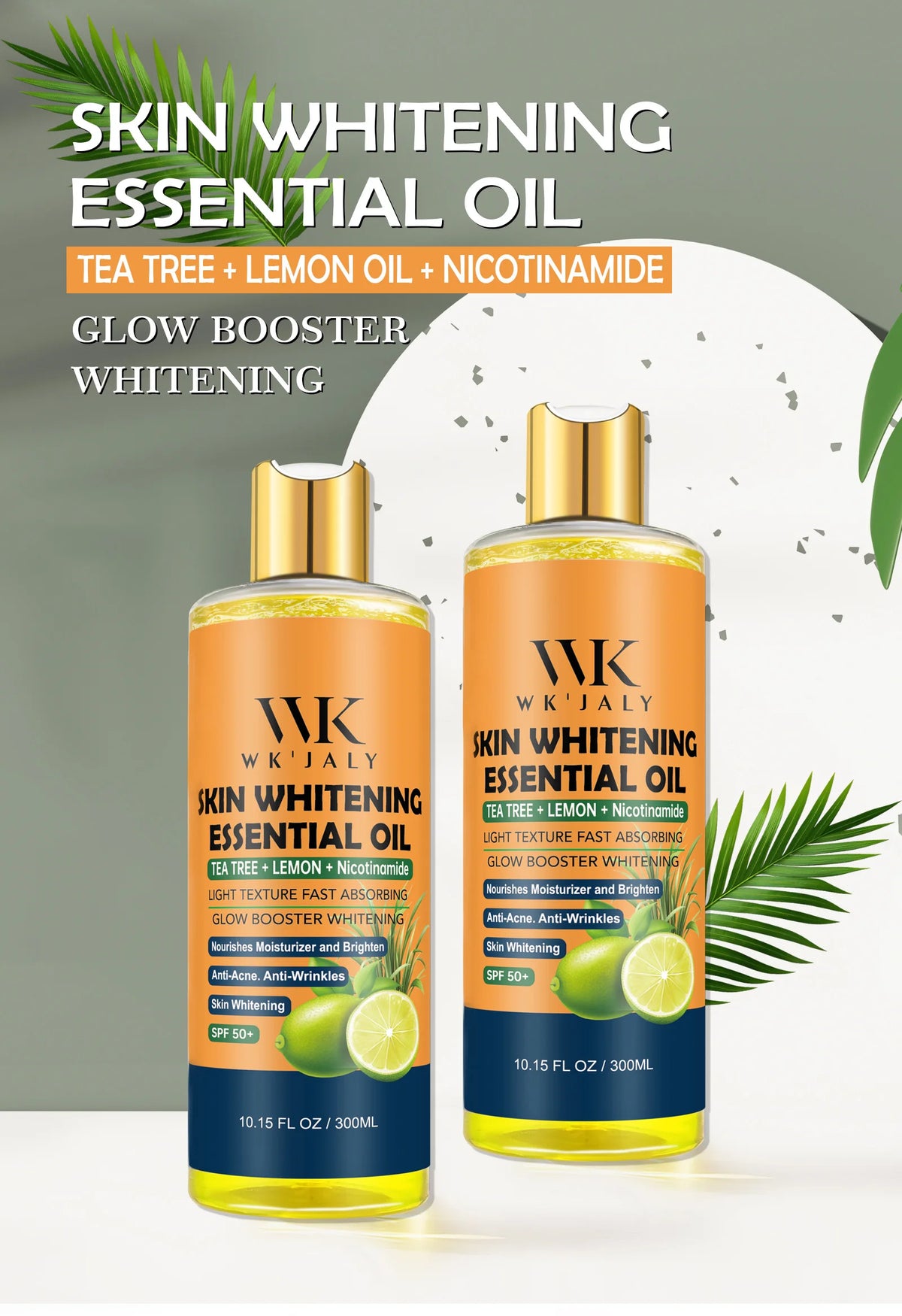 WK JALY Lightening Body Oil Moisturizes And Reduces Dark Spots