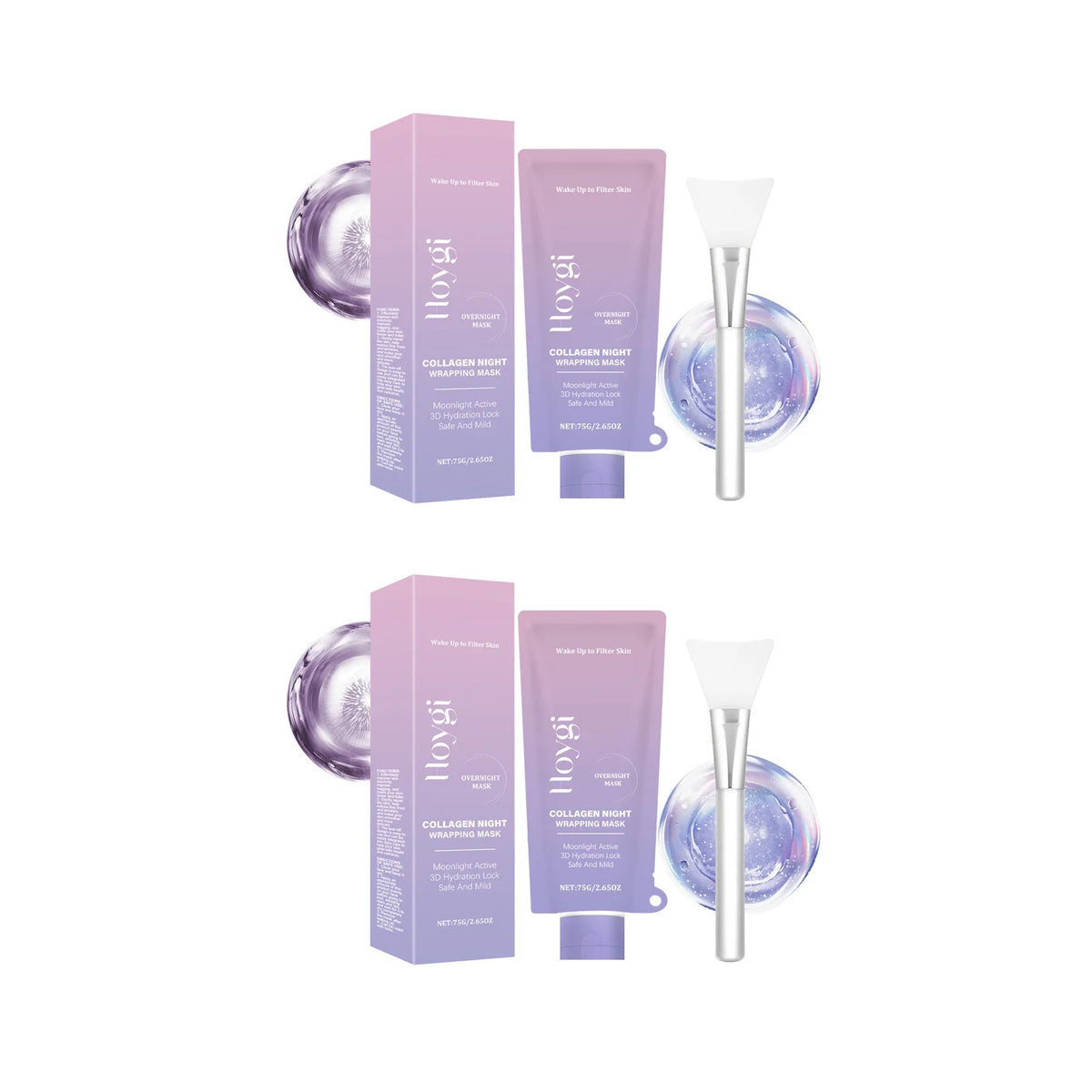Hoygi Collagen Night Wrapping Mask with Hyaluronic Acid