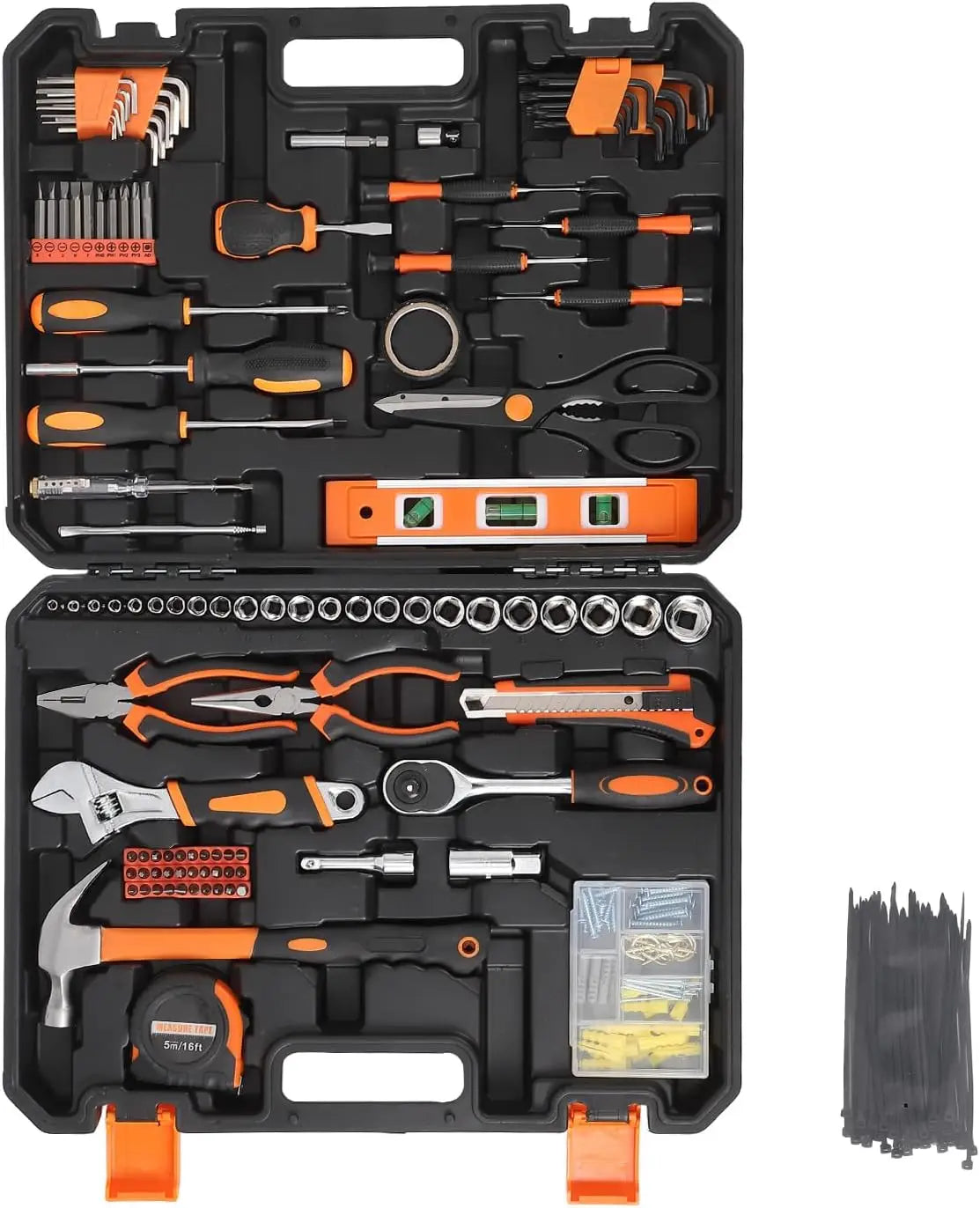 Tacleekii Household Hand Tool Set For Home Repairs And Workshop