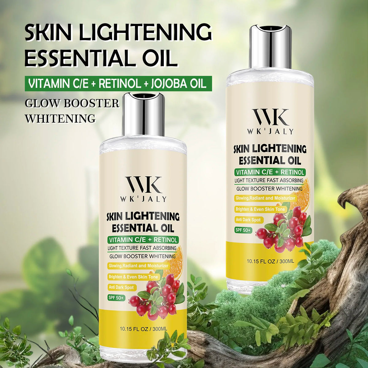 WK JALY Lightening Body Oil Moisturizes And Reduces Dark Spots