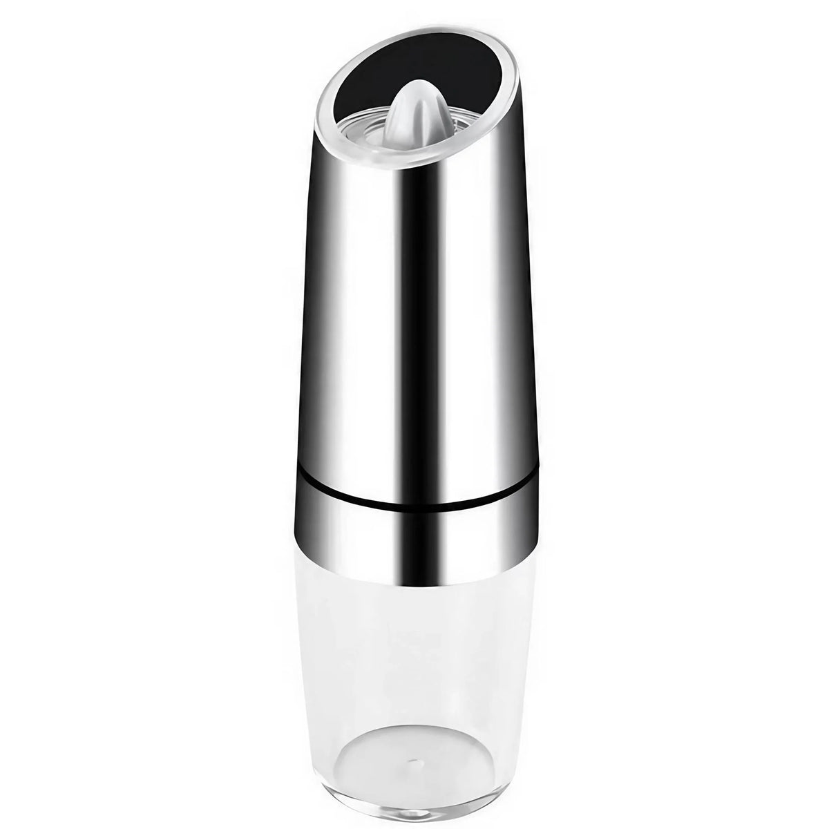 Gravity Electric Salt and Pepper Grinder - Battery Powered Salt or Pepper Mill with Adjustable Coarseness and LED Light, Easy Operation for Kitchen Dining BBQ Cooking, Grind Fresh for Better Flavor, Great for Home Cooks